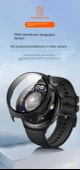 Huawei Watch 4 (46mm) Beyaz Koruyucu Kılıf - Entegre Ekran Filmli - 9