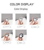 Huawei GT4 (41mm) Buzlu Yıldız Işığı Tek Sıra Elmas Saat Kılıfı - 8