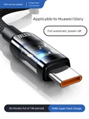 100W 6A USB Type-C Data Kablosu 1m - 2'li Paket 66W/88W/100W Hızlı Şarj - 2