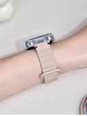 Xiaomi Bracelet 7Pro Manyetik Silikon Kordon - Siyah Gri - 11