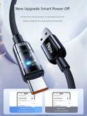 100W 6A USB Type-C Data Kablosu 1m - 2'li Paket 66W/88W/100W Hızlı Şarj - 3