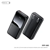 10000mAh Taşınabilir Şarj Aleti - Gece Siyahı - PD20W - 8