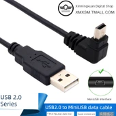 USB - Micro USB Şarj ve Data Kablosu - 1.5m, Düz - Sağ Köşeli - 2