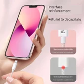USB-C Lightning Hızlı Şarj Kablosu - 1m Gök Mavisi (İki Adet) - 2