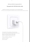 iPhone Şarj Aleti - 1m Data Kablosu + 12W Şarj Başlığı - 9