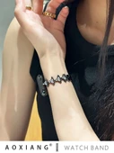Xiaomi 8pro için Satürn Taçlı Rhinestone Bileklik - Yıldız Rengi - 5