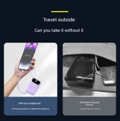 30W Hızlı Şarj 30000mAh Powerbank - Patrick Desenli, 4 Kablolu thumbnail 8