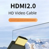 5 Metre HDMI Yüksek Çözünürlüklü Evrensel Bağlantı Kablosu - 12V Güç Kaynağı - 7