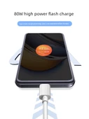 Realme 65W Akıllı Hızlı Şarj Data Kablosu 1m - 2'li Paket - 3