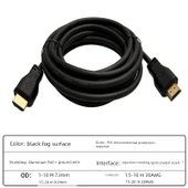 5 Metre HDMI Yüksek Çözünürlüklü Evrensel Bağlantı Kablosu - Bilgisayar Monitörü için 1.5m VGA Hat - 4