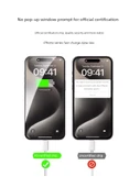 iPhone 15/16 Özel 20W Hızlı Şarj Aleti + 1.0m Çift Type-C Örgülü Kablo Seti - 10