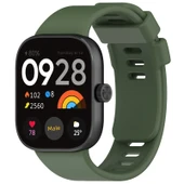 Xiaomi Bileklik 8 Pro Silikon Yedek Kordon - Gece Yarısı Mavisi - 5