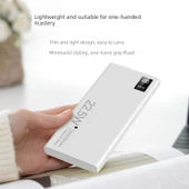 66W Süper Hızlı Şarj 20000mAh Powerbank - Şövalye Siyahı - 30000mA Süper Hızlı Şarj + 5A Hızlı Şarj Kablosu - 4