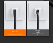 USB 3.0 Erkek - Erkek Kablo - 1 Metre - Çift Taraflı Düz - 10