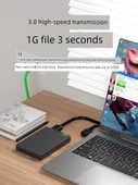 USB 3.0 Erkek - Erkek Kablo - 1 Metre - Çift Taraflı Düz - 3