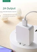 Oppo A5 2 Metre Hızlı Şarj Kablosu - 9
