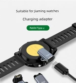Garmin Şarj Kablosu - Dirsekli Type-C - Saat Şarj Portu - 7