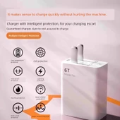 120W Hızlı Şarj Aleti Seti - İki Adet 1.5m 6A Kablo - 3