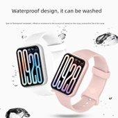 Xiaomi Bracelet 8Pro Turuncu Silikon Kordon - 4