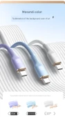 20W/27W PD Sertifikalı Type-C Lightning Kablosu - 2m - Uzak Tepe Mavi (iPhone 8-14 Uyumlu) - 11