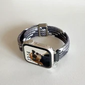 Redmi Watch 5 Örme Manyetik Kordon - Siyah Kahve-1 - 1