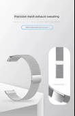 Xiaomi Watch S4 Titanyum Gri Milanese Manyetik Kordon - Gelişmiş Model - 11