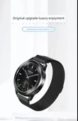 Xiaomi Watch S4 Titanyum Gri Milanese Manyetik Kordon - Gelişmiş Model - 9