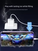 45W USB C Çift Port Hızlı Şarj Aleti - iPhone 8-14 Özel - 2.0m PD Kablolu - 5
