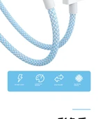 Type-C Süper Hızlı Şarj Kablosu - 2 Metre - Taze Yeşil 6A - 8