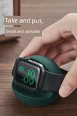 Apple Watch Şarj Standı - Lacivert - Silikon - 11