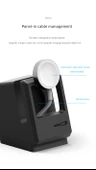 Apple Watch Retro Gri Silikon Stand - 45-49mm Max Büyük Kadran - 11