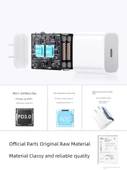 iPhone 15/16 için 20W Hızlı Şarj Aleti ve 1.0m Çift Type-C Örgülü Kablo - 5