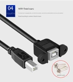 MIDI2.0 Erkek-Dişi Uzatma Kablosu - 1 Metre Düz Başlıklı Yuvasız - 11