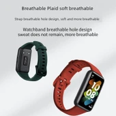 Huawei Bileklik 8/8NFC/9/9NFC Uyumlu Silikon Kordon - Gece Yarısı Mavisi thumbnail 3