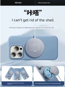 Qi Sertifikalı 15W Hızlı Manyetik MagSafe Kablosuz Şarj Aleti - 4