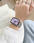 Xiaomi Bileklik 9Pro/8Pro Paslanmaz Çelik Kordon - Siyah - 10