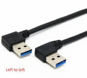 USB 3.0 Adaptör Kablosu - 0.3m Soldan Sola thumbnail 1