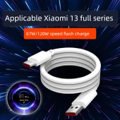 Xiaomi 13 Serisi 67W 120W Hızlı Şarj Type-C Data Kablosu 6A - 2 Metre - 1