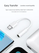 Type-C - 3.5mm Kulaklık Adaptörü - Tam Uyumlu Dijital Adaptör 2 - 4