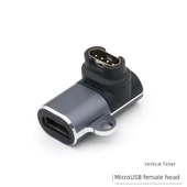 Garmin Fenix Spor Saat Şarj Adaptörü - Dikey Bükümlü USB Dişi - 1