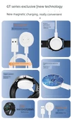 Huawei Watch3 4Pro Şarj Aleti Gelişmiş Beyaz Şarj Ünitesi ve Hızlı Şarj Kablosu - 8