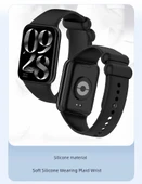 Xiaomi Bracelet 8 Pro/9 Pro Redmi Watch 4/5 Silikon Siyah Kordon - 9