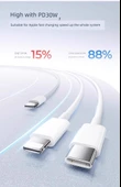 Apple 8-16 Şarj Aleti için PD20W Hızlı Şarj Başlığı (Kablo Yok) - 10