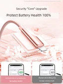 30W PD Hızlı Şarj Kablosu - 1.5m Kiraz Tozu USB Tekli Paket - 1