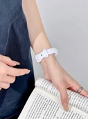 Xiaomi Mi Band 8 Silikon Kordon - Şarap Kırmızısı - 5