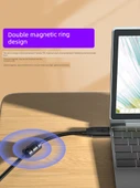 2 Metre Mikro USB Data Kablosu - Yüksek Esnek, Çift Manyetik Halkalı - 6