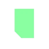 Alex Schoeller Kolej Fon Kartonu 35x50 cm No:09 Açık Yeşil 100'lü - 2