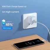 Mate40/Mate40E 40W Şarj Başlığı + 1.5 Metre Kablo - 5