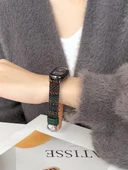 Xiaomi Bileklik 3/4 Yünlü Kordon - Yeşil Mavi Çizgili - 9