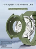 Huawei GT3 46mm Silikon Kılıf Safir Mavisi + 2 Ekran Koruyucu - 2